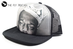 Biggie Smalls Sublimation Mesh Trucker Snapback Notorious B.I.G.