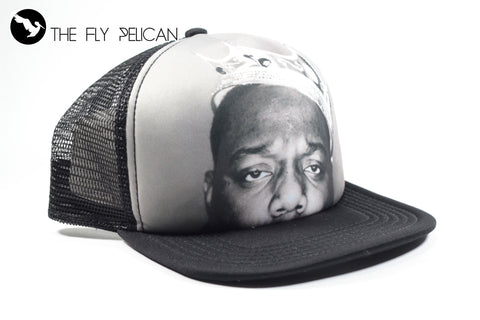 Biggie Smalls Sublimation Mesh Trucker Snapback Notorious B.I.G.