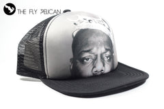 Biggie Smalls Sublimation Mesh Trucker Snapback Notorious B.I.G. 